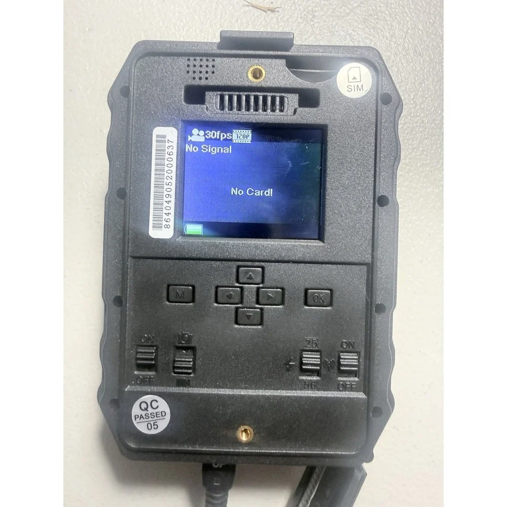 Securelyfe Clear Vision Trail Camera Cellular‎ Wireless Wildlife SIM & SD Cards!